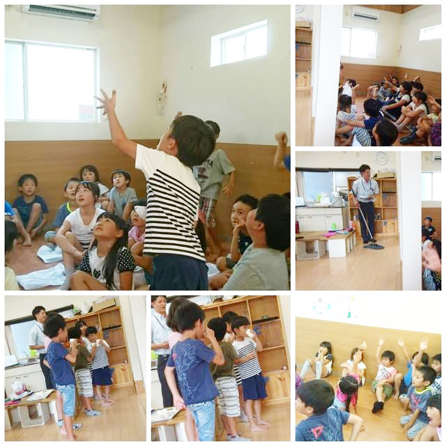 あすらん 7月27日 サニクリーン(職場体験)♪