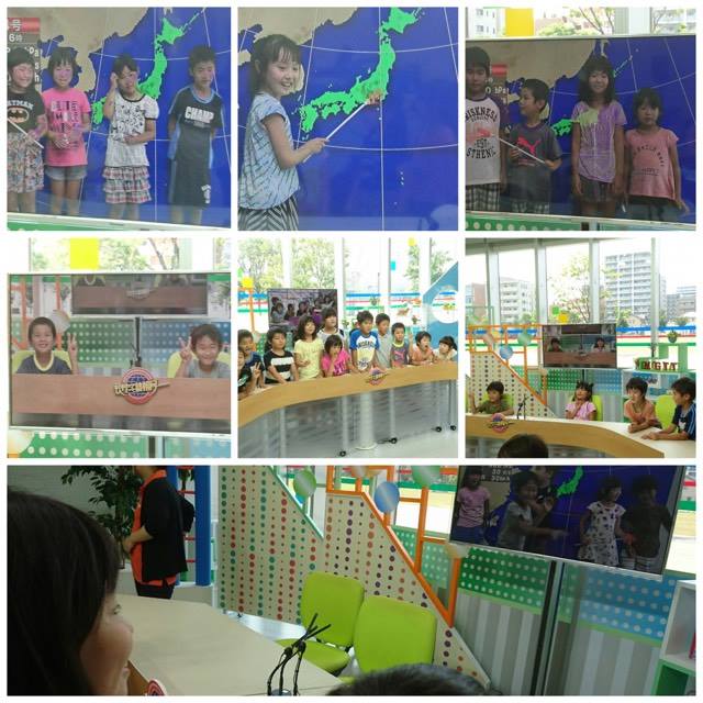 あすらん 8月1日 大分ケーブルテレビ局(職場体験)♪