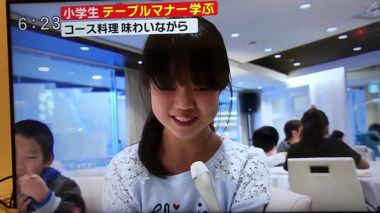 【メディア掲載情報】テーブルマナー体験を取材放送頂きました！