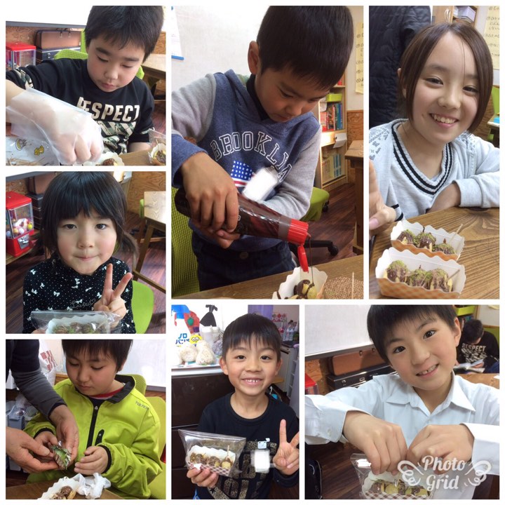 2月13日たこ焼き作り♪（あすらん）