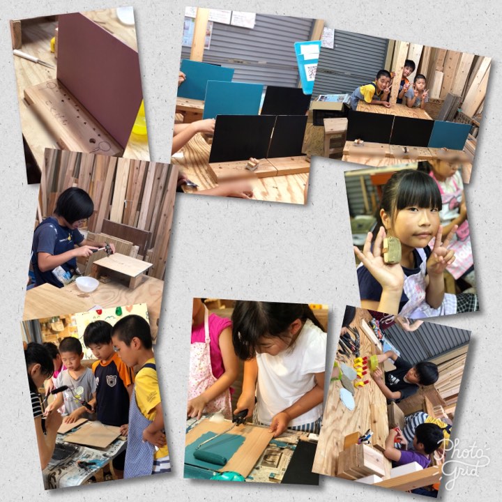 7月31日 DIYワークプレイス 黒板製作！(あすらん)