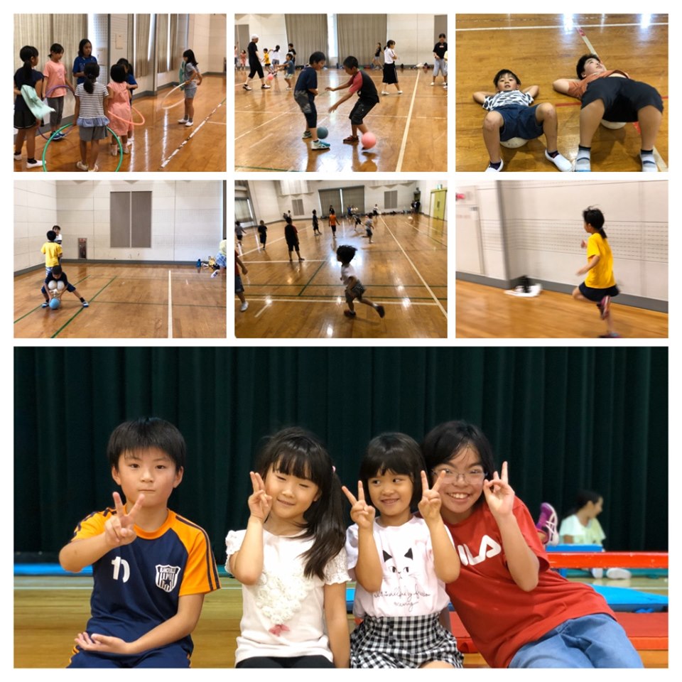 8月20日  南部公民館(体育館)♪(あすらん)