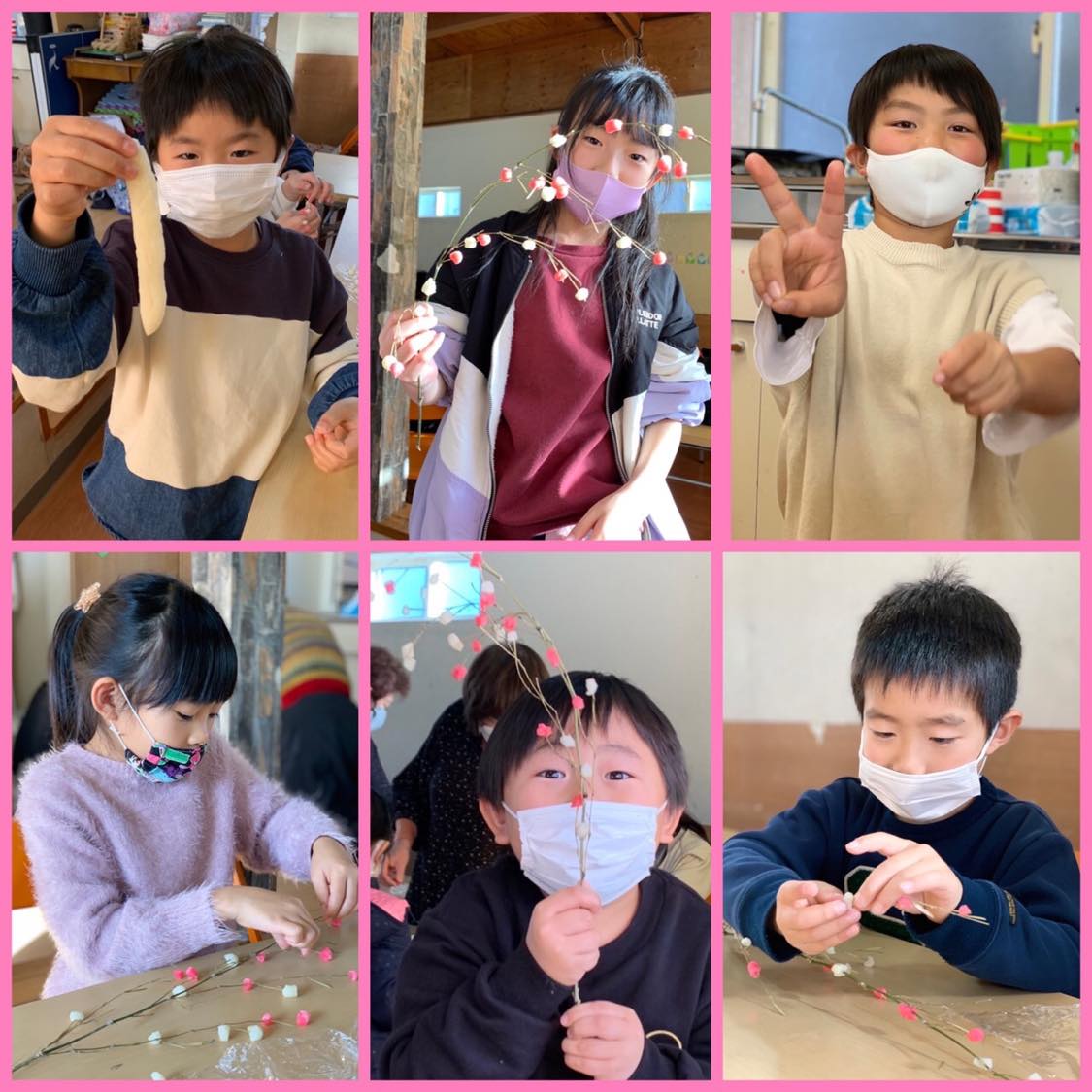 12月27日 花餅作り！