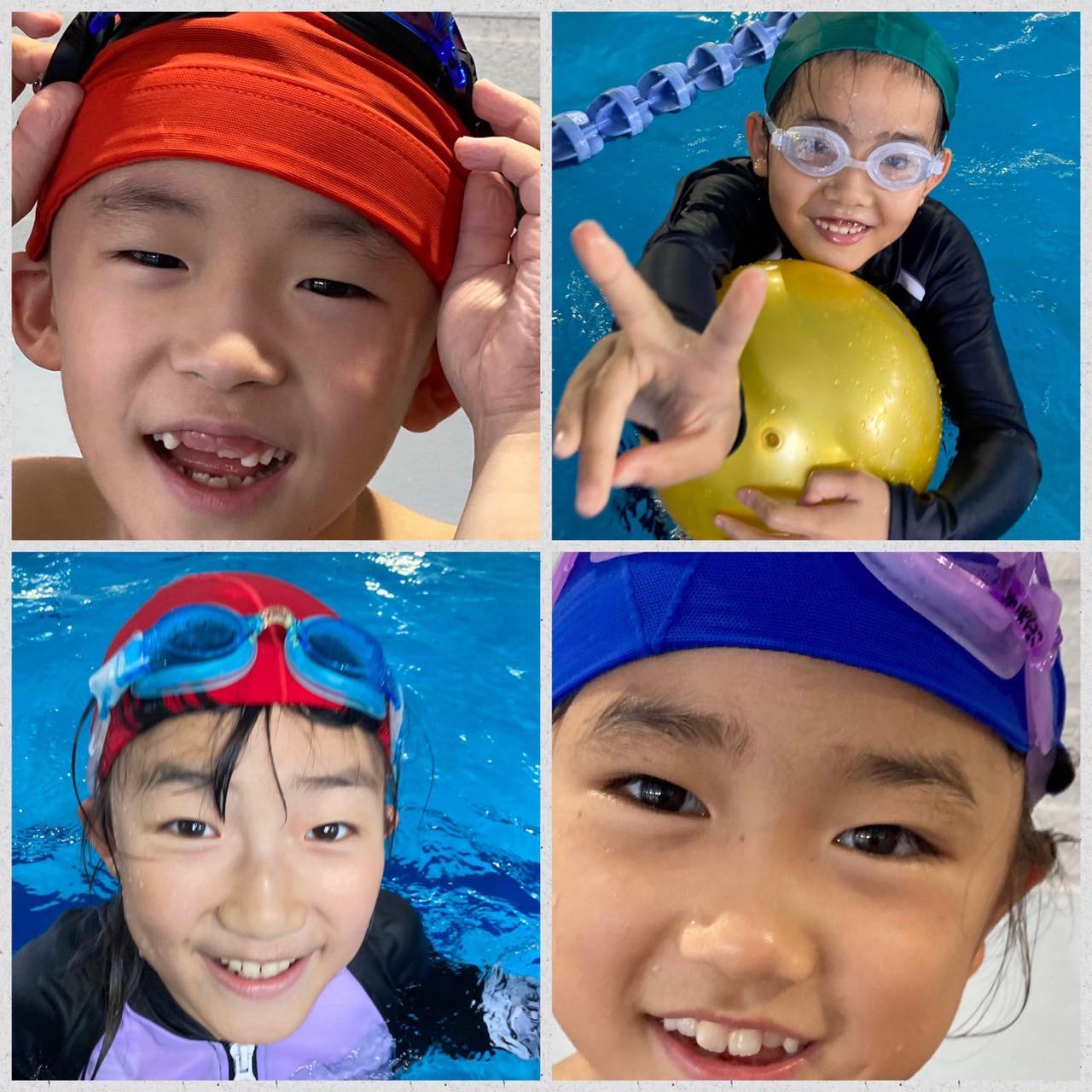 8月4日(木)短期スイミングスクール泳力検定！