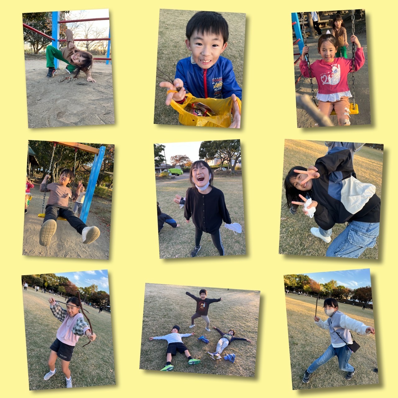 11月8日 モヤモヤからの公園！