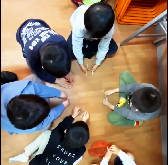 ある日の宿題後のあすらん光景！